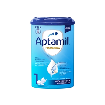 德国 爱他美（Aptamil）婴儿配方奶粉易乐罐蓝罐 800g 1段 适合0-6个月（新老包装随机发货）