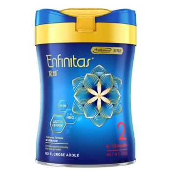 港版 美赞臣（MeadJohnson）蓝臻婴幼儿奶粉 2段 新版 820g（6-12个月）严禁上任何公域平台