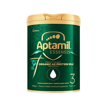 澳洲直邮爱他美（Aptamil）澳洲爱他美光耀系列奇迹绿罐有机A2蛋白婴幼儿配方奶粉900g  3段*6罐【保质期21年10月以后】